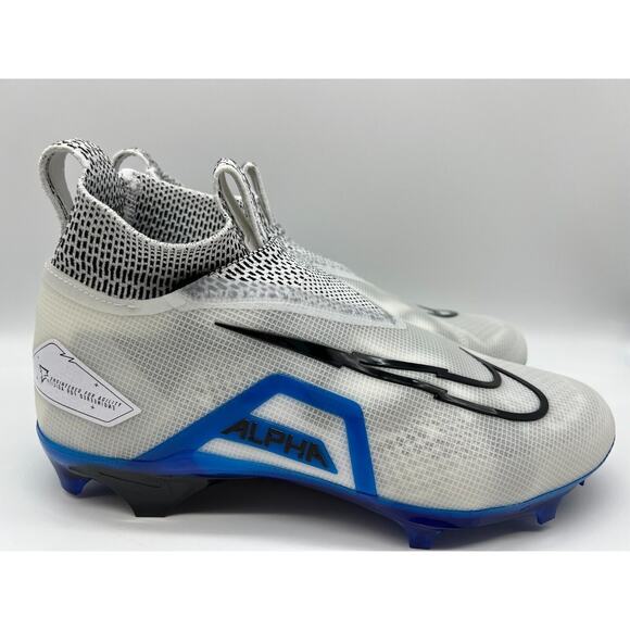 Nike Alpha Menace Elite 3 Football Cleats Ghost Laces CT6648-101 Men Size 9.5📦